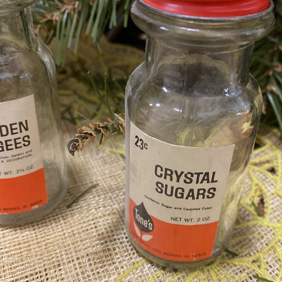 Vintage Tones Holiday Sprinkles Jars - Picture 2 of 4